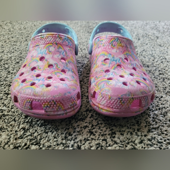 Kids Lisa Frank CROCS Size 12 - Picture 3 of 7